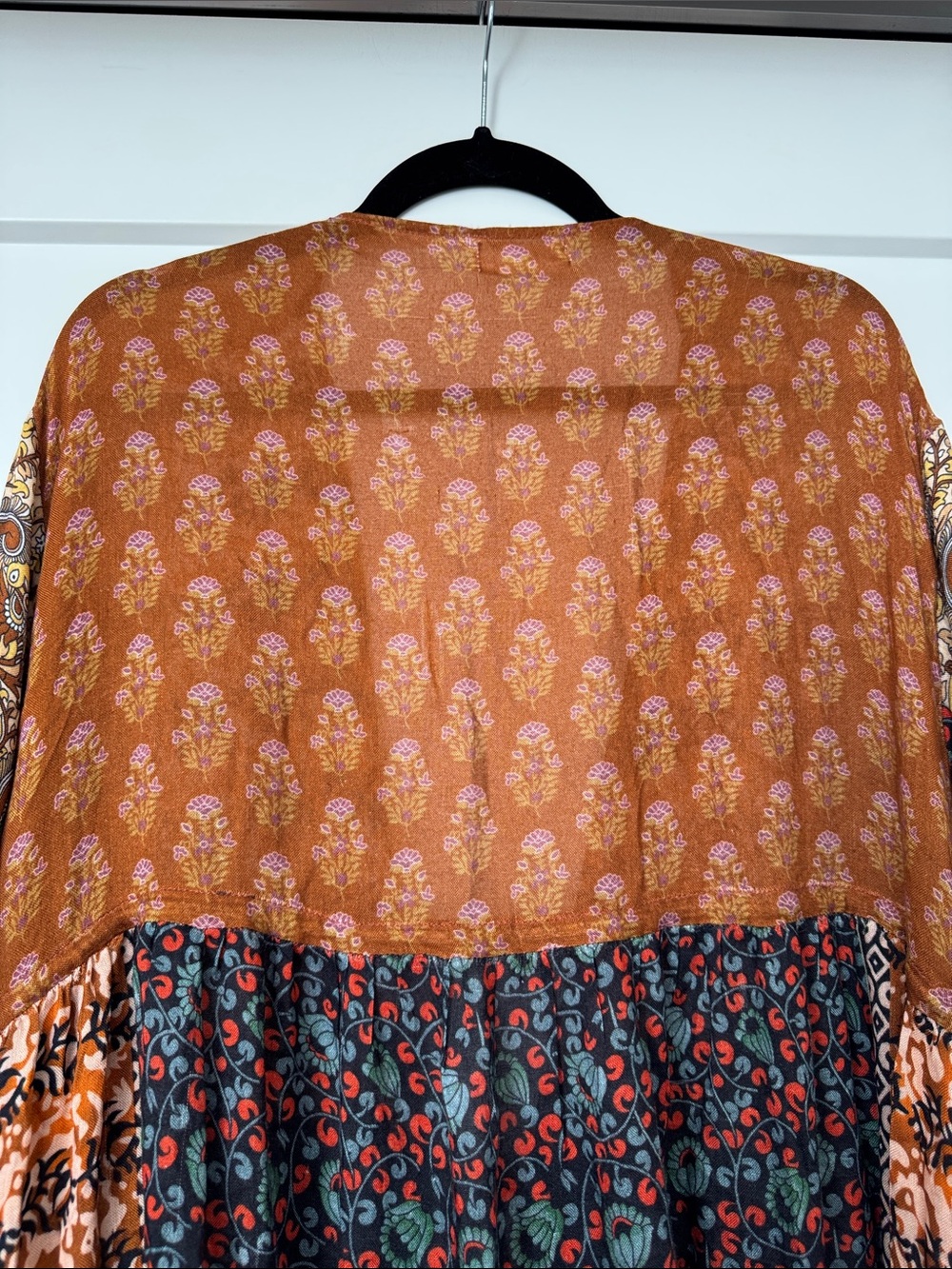 Free People Bombay Mixed Print Kimono - Picture 10 of 16